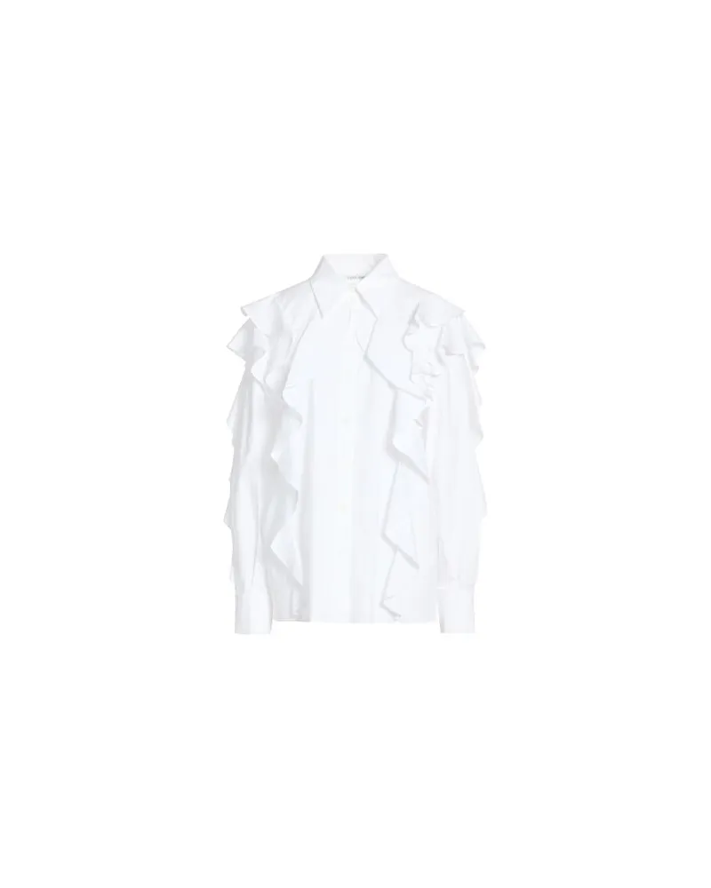 Alberta Ferretti TOPS - Hemdenauf YOOX.COM Weiß