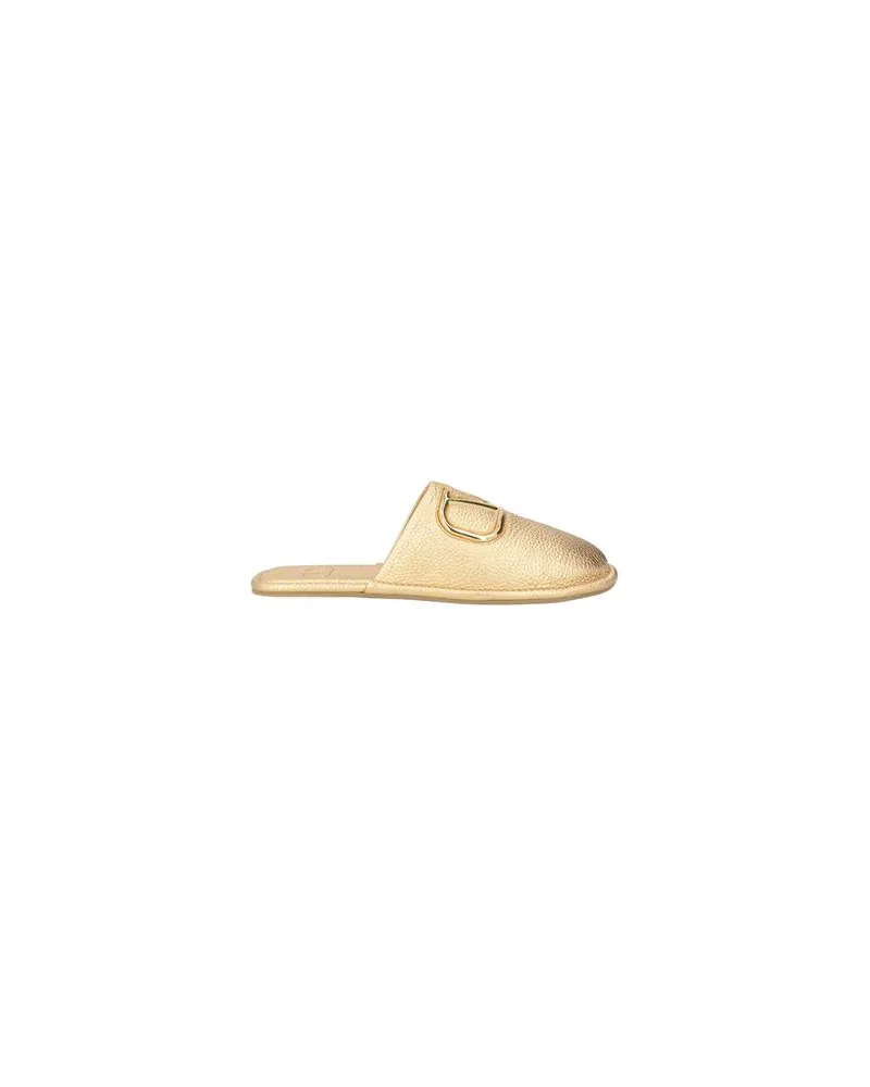 Valentino Garavani SCHUHE - Hausschuheauf YOOX.COM Gold