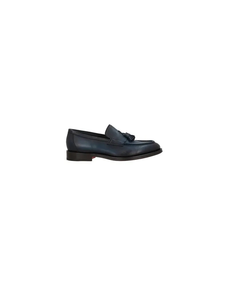 Santoni SCHUHE - Mokassinsauf YOOX.COM Marineblau