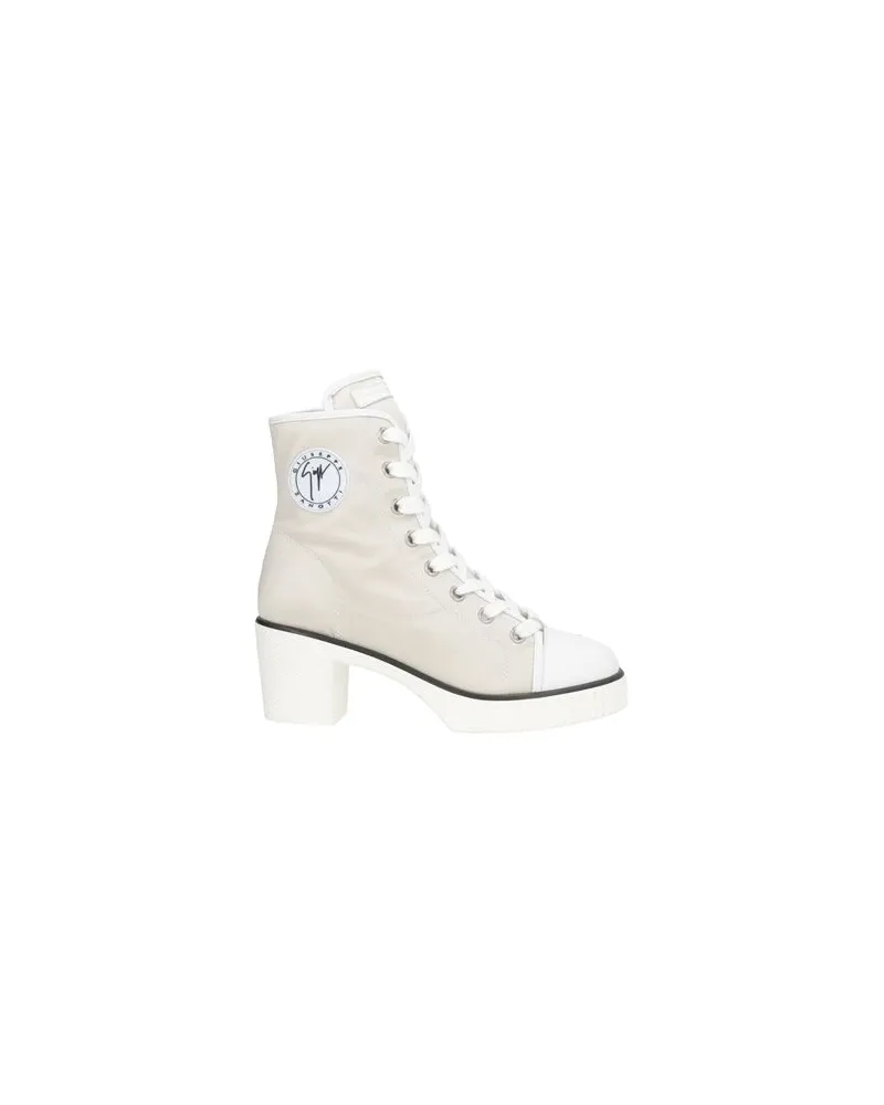 Giuseppe Zanotti SCHUHE - Stiefelettenauf YOOX.COM Hellgrau
