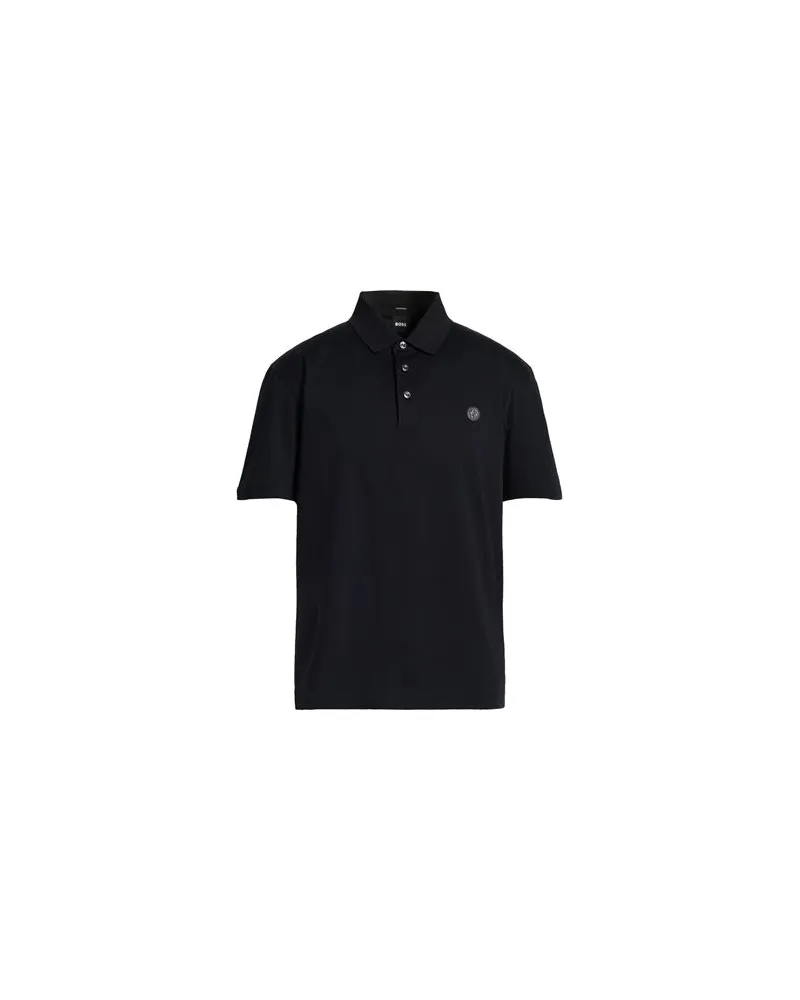 HUGO BOSS TOPS - Poloshirtsauf YOOX.COM Schwarz