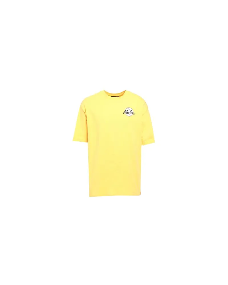 New Era NE HERITAGE GRAPHC OS TEE NEWERA  - TOPS - T-shirtsauf YOOX.COM Gelb