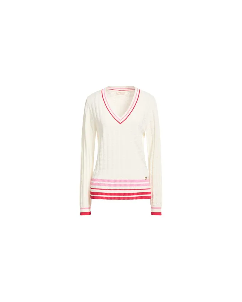 Liu Jo STRICKWAREN - Pulloverauf YOOX.COM Weiß