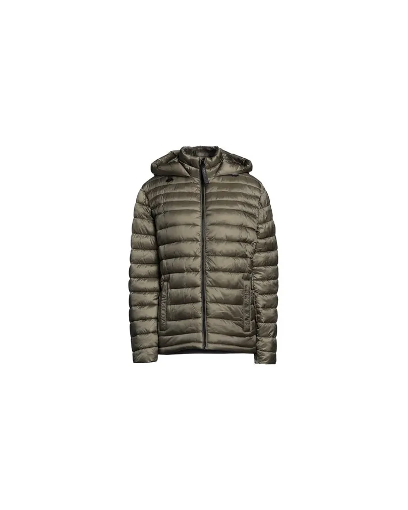 Michael Kors JACKEN & MÄNTEL - Pufferjacken & Daunenjackenauf YOOX.COM Militärgrün