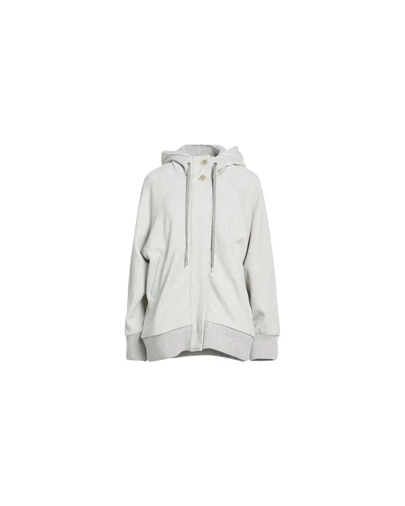 Eleventy TOPS - Sweatshirtsauf YOOX.COM Hellgrau