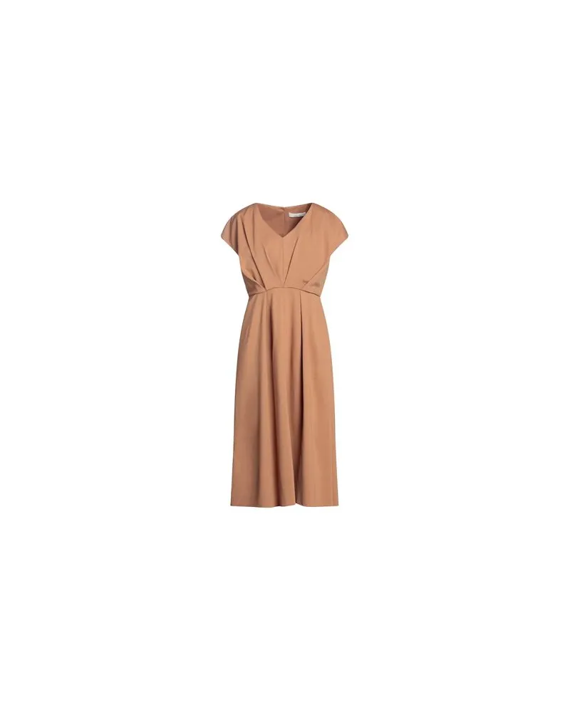 Liviana Conti KLEIDER - Midi-Kleiderauf YOOX.COM Kamel