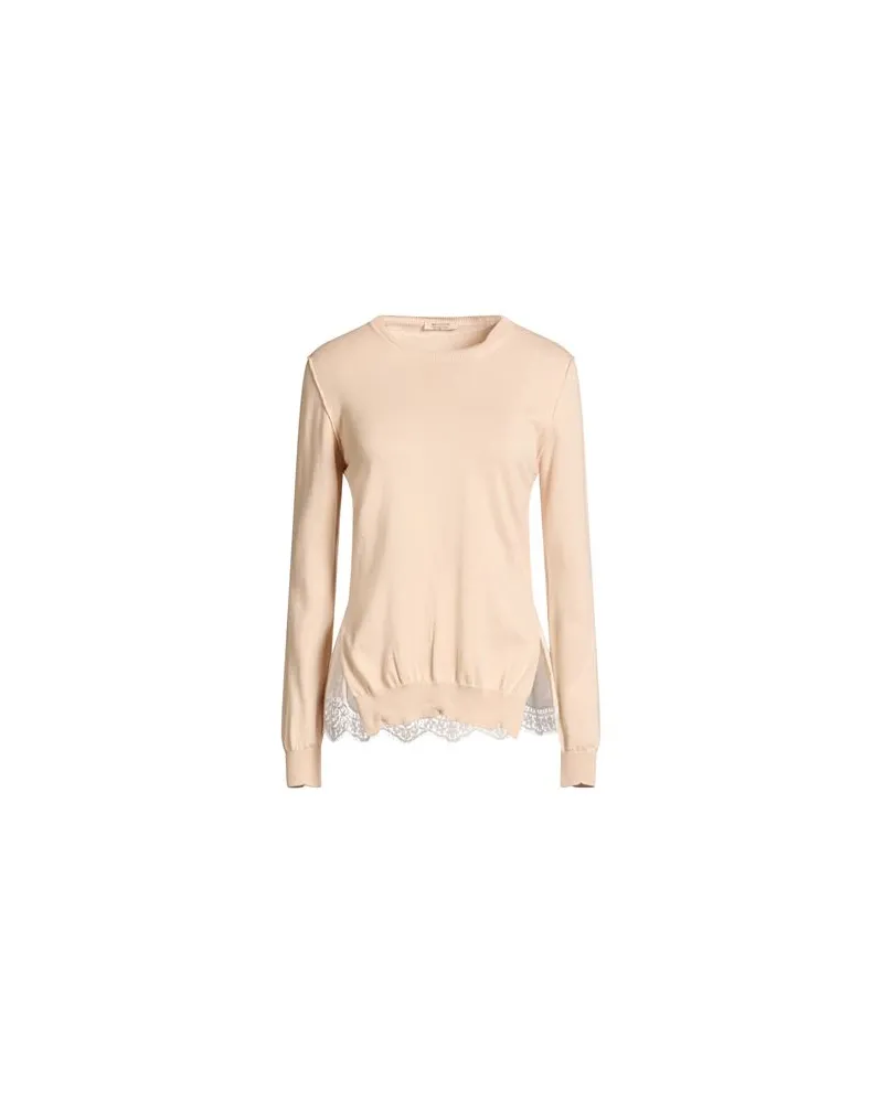 Semicouture STRICKWAREN - Pulloverauf YOOX.COM Beige