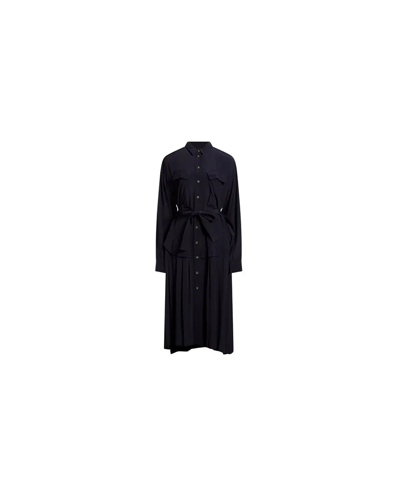 Cédric Charlier KLEIDER - Midi-Kleiderauf YOOX.COM Marineblau