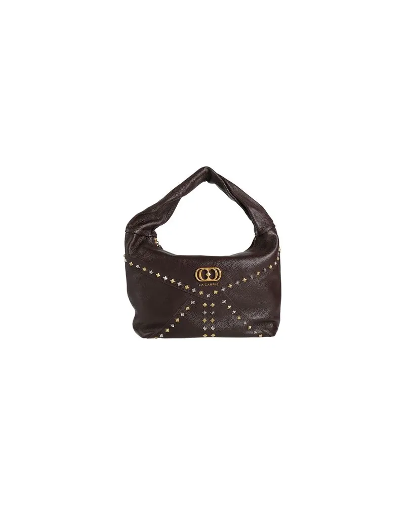 LA CARRIE TASCHEN - Handtaschenauf YOOX.COM Dunkelbraun