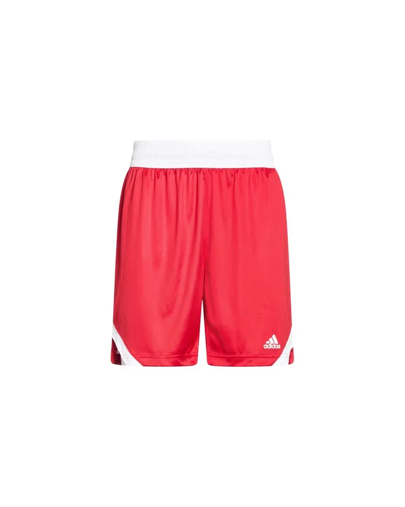 adidas HOSEN & RÖCKE - Shorts & Bermudashortsauf YOOX.COM Rot
