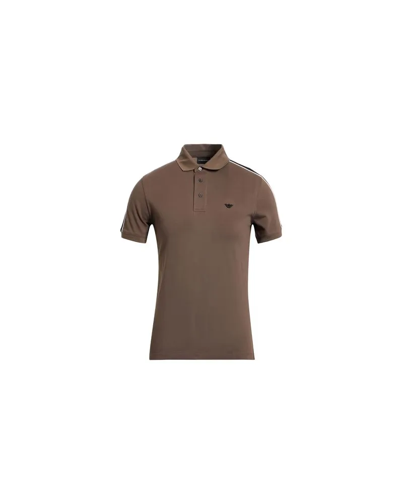 Emporio Armani TOPS - Poloshirtsauf YOOX.COM Maulwurfsgrau