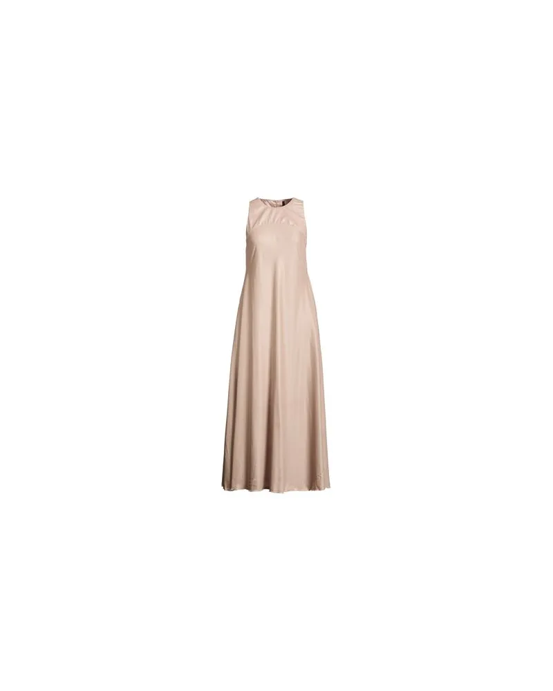 Pier Antonio Gaspari KLEIDER - Maxi-Kleiderauf YOOX.COM Sand