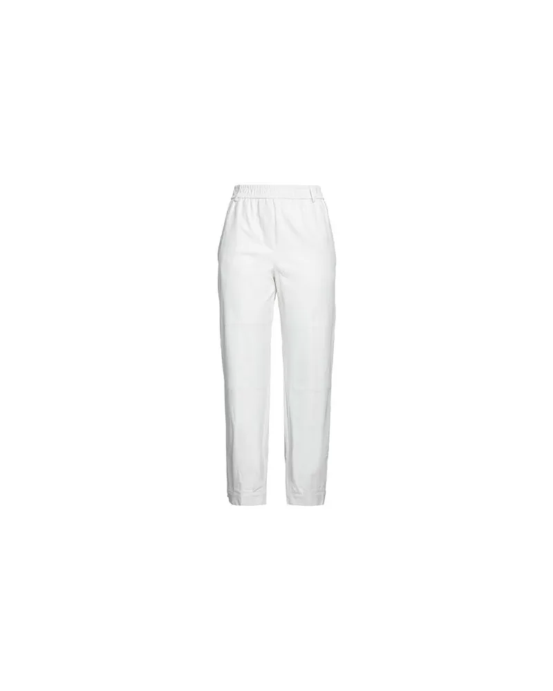 NUDE HOSEN & RÖCKE - Hosenauf YOOX.COM Weiß