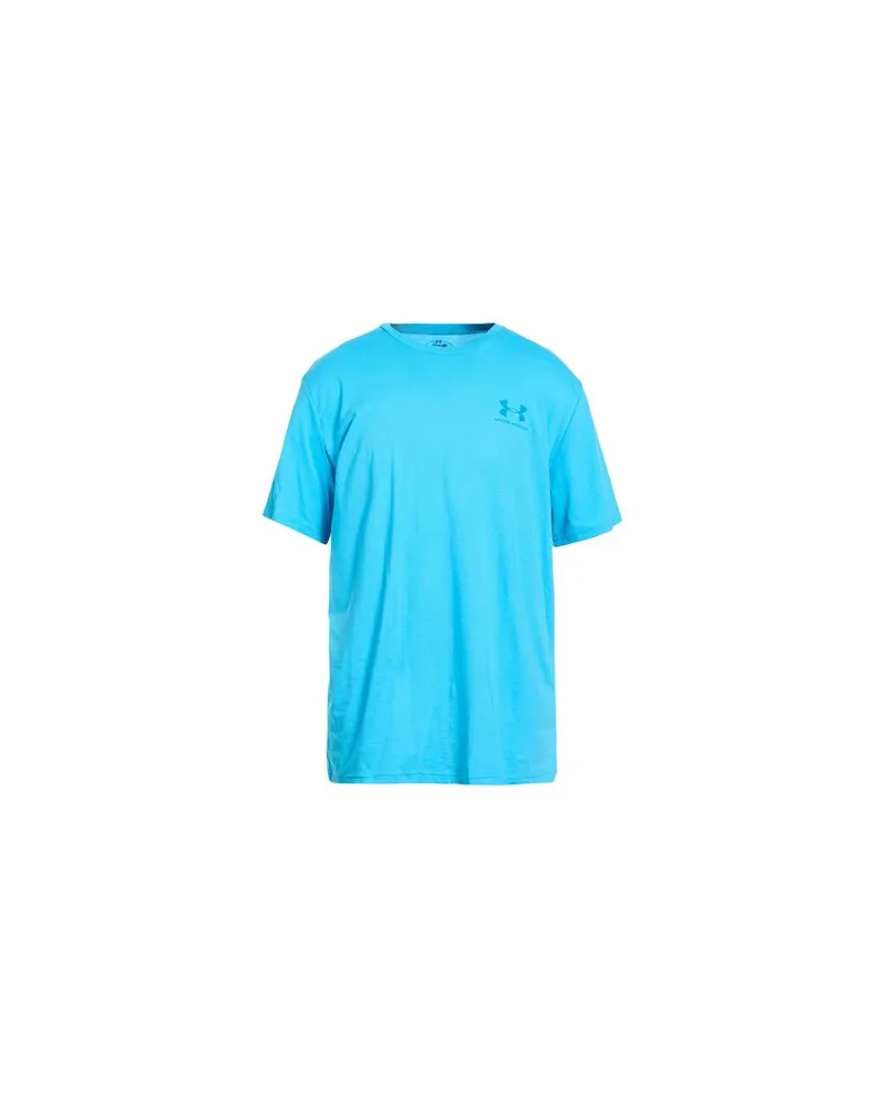 Under Armour TOPS - T-shirtsauf YOOX.COM Azurblau