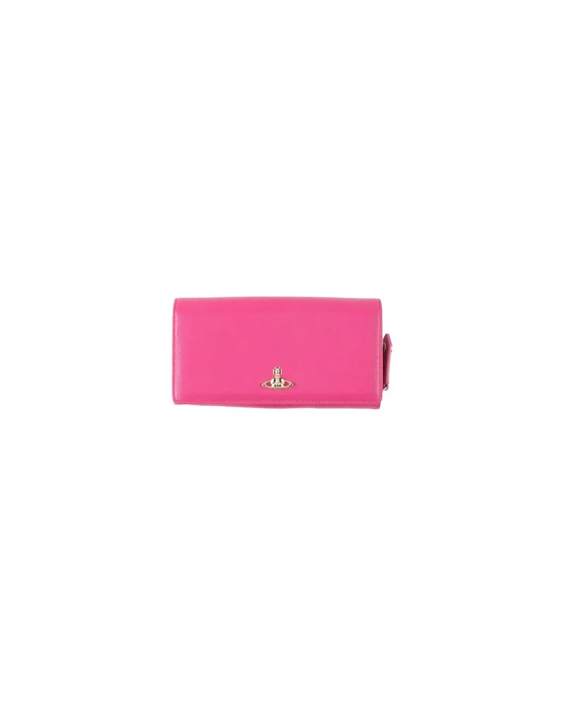 Vivienne Westwood Kleinlederwaren - Brieftaschenauf YOOX.COM Magenta
