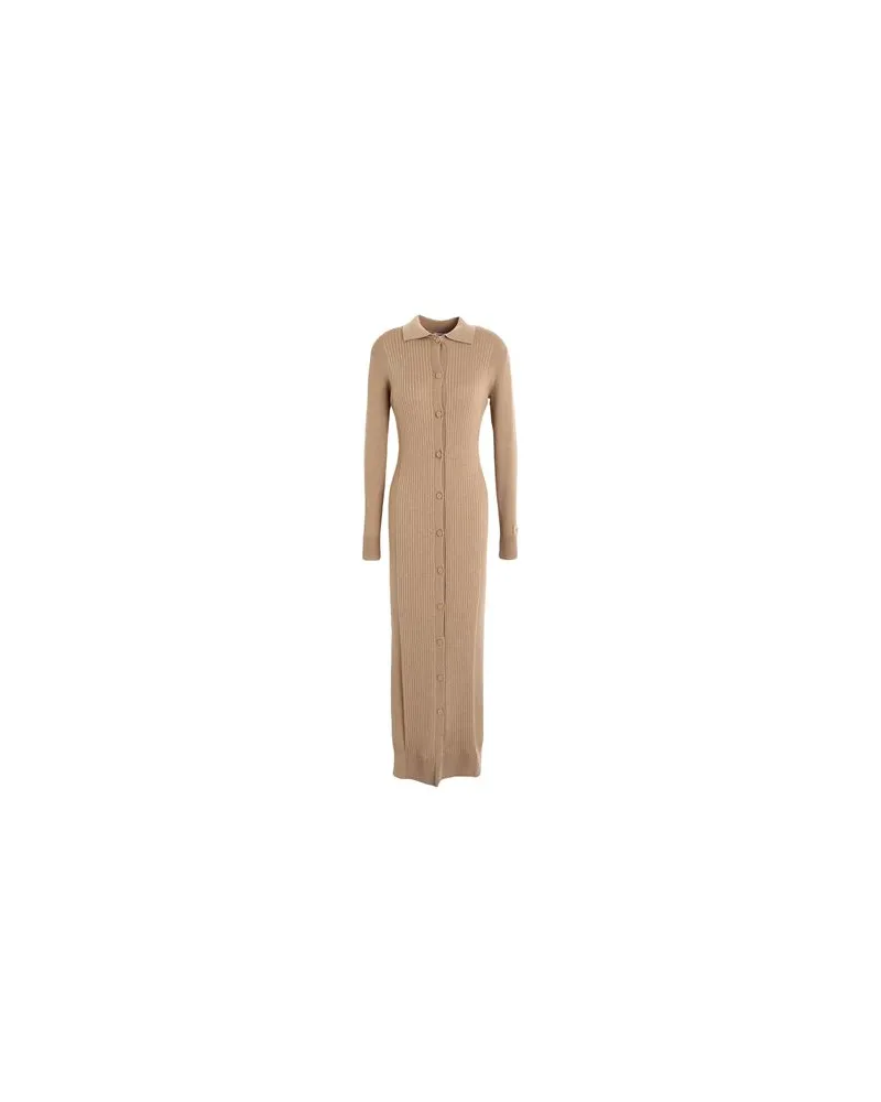 Calvin Klein KLEIDER - Maxi-Kleiderauf YOOX.COM Kamel