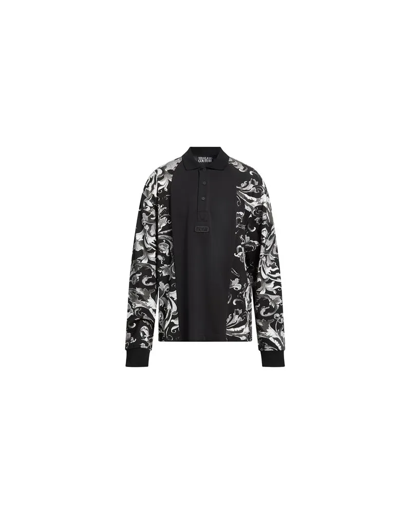 Versace Jeans TOPS - Poloshirtsauf YOOX.COM Schwarz