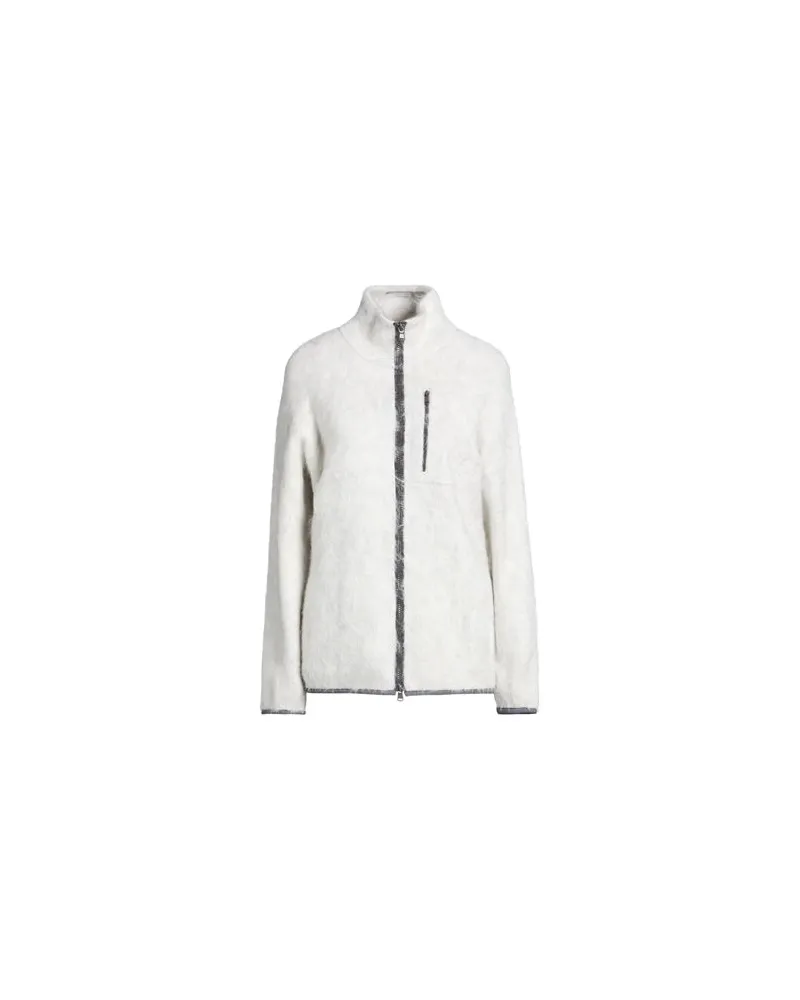 Brunello Cucinelli STRICKWAREN - Strickjackenauf YOOX.COM Hellgrau