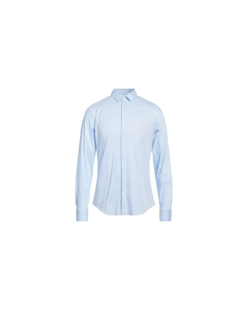 Emporio Armani TOPS - Hemdenauf YOOX.COM Himmelblau