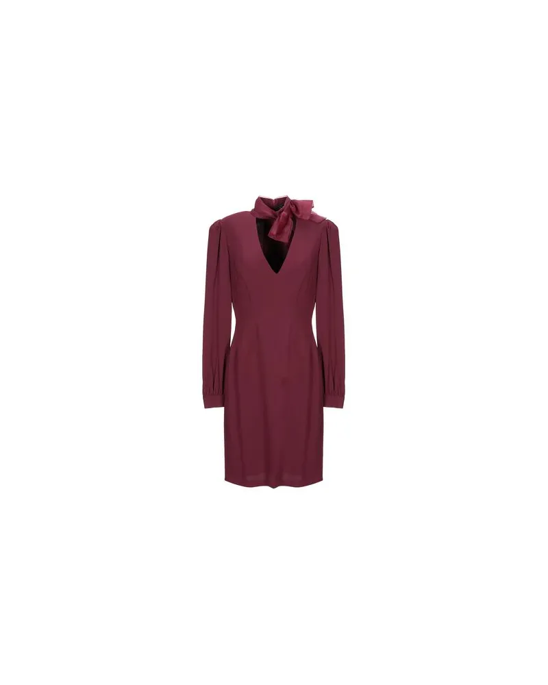 Elisabetta Franchi KLEIDER - Mini-Kleiderauf YOOX.COM Bordeaux