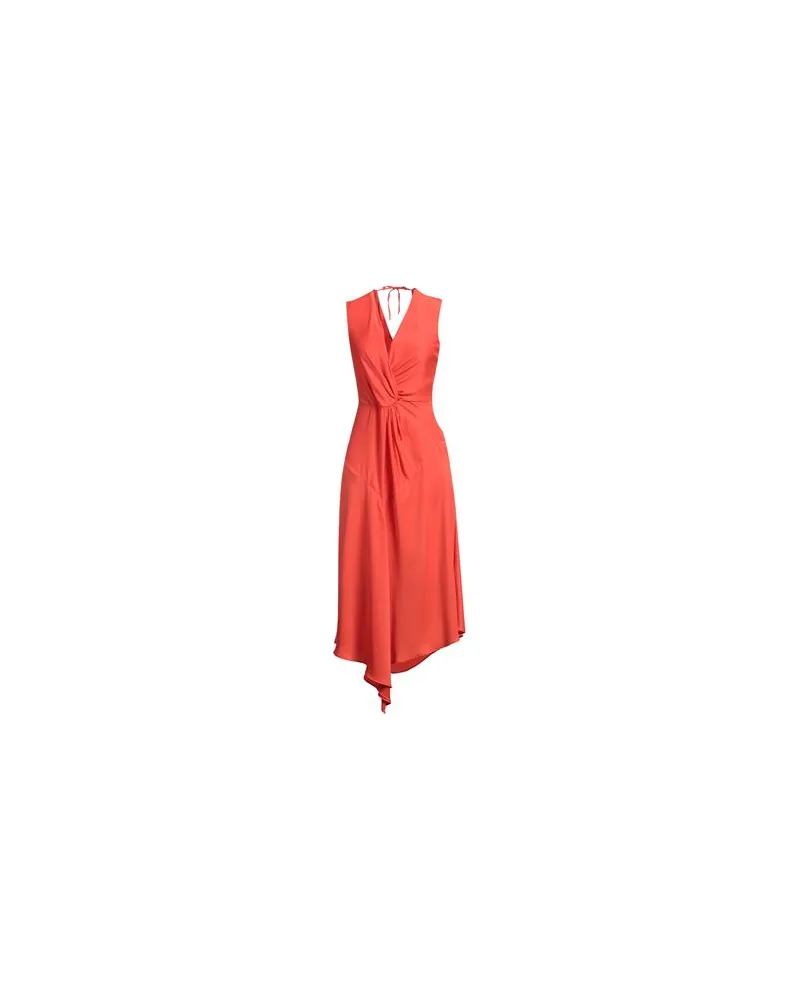 AnnaRita N KLEIDER - Maxi-Kleiderauf YOOX.COM Orange