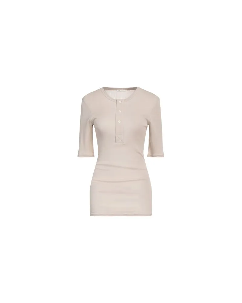 AMI Paris TOPS - T-shirtsauf YOOX.COM Beige