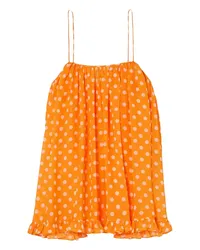 Caroline Constas Top Orange