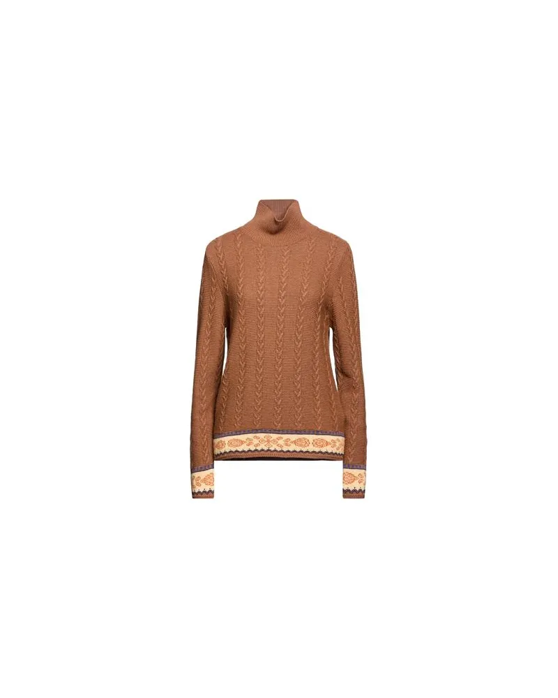 Etro STRICKWAREN - Rollkragenpulloverauf YOOX.COM Kamel