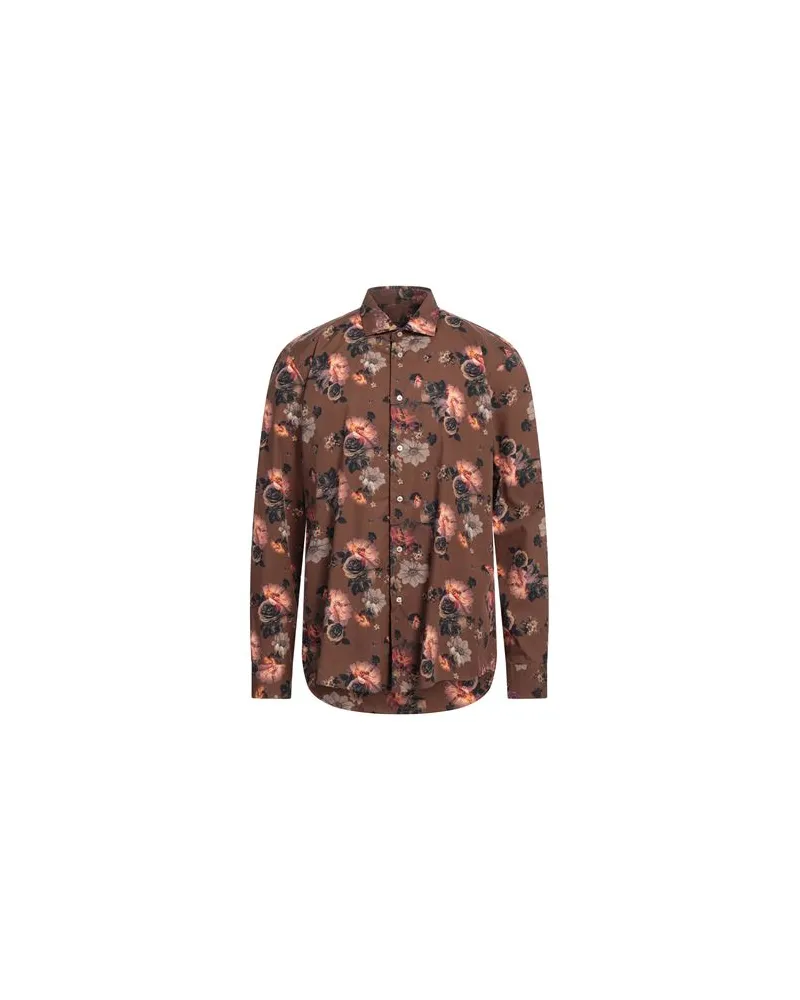 Brian Dales TOPS - Hemdenauf YOOX.COM Braun