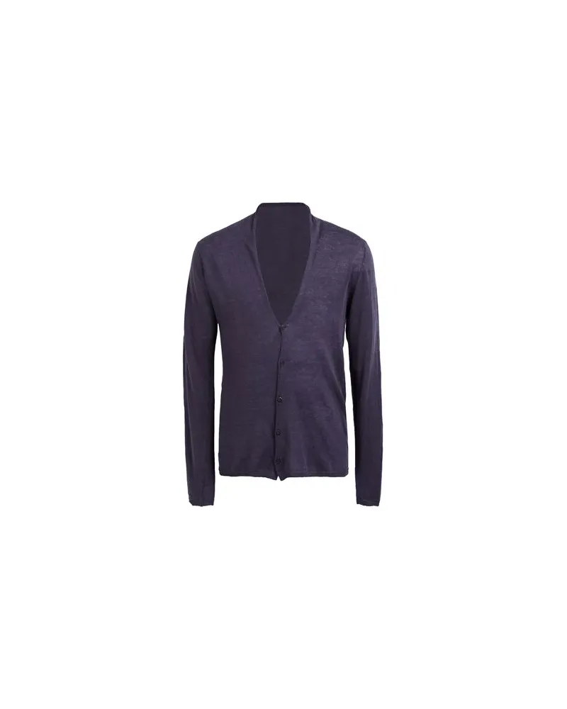 VNECK STRICKWAREN - Strickjackenauf YOOX.COM Marineblau