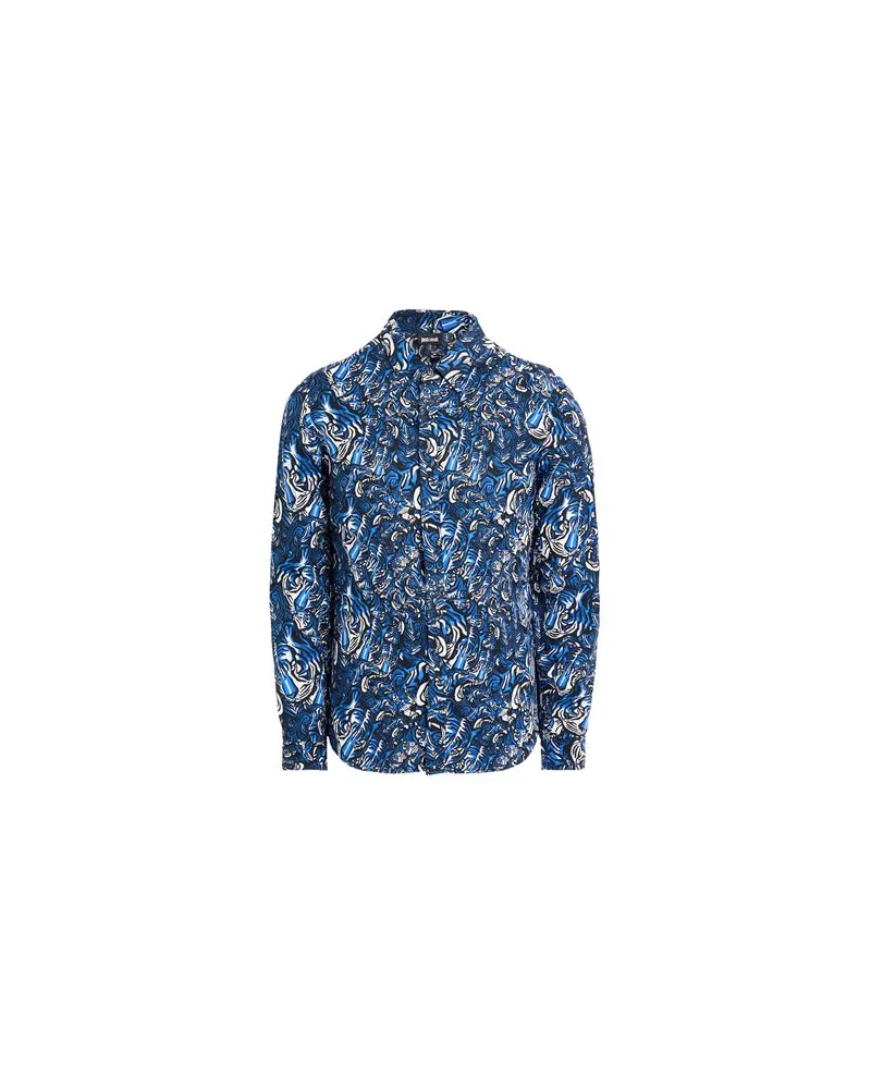 Just Cavalli TOPS - Hemdenauf YOOX.COM Blau