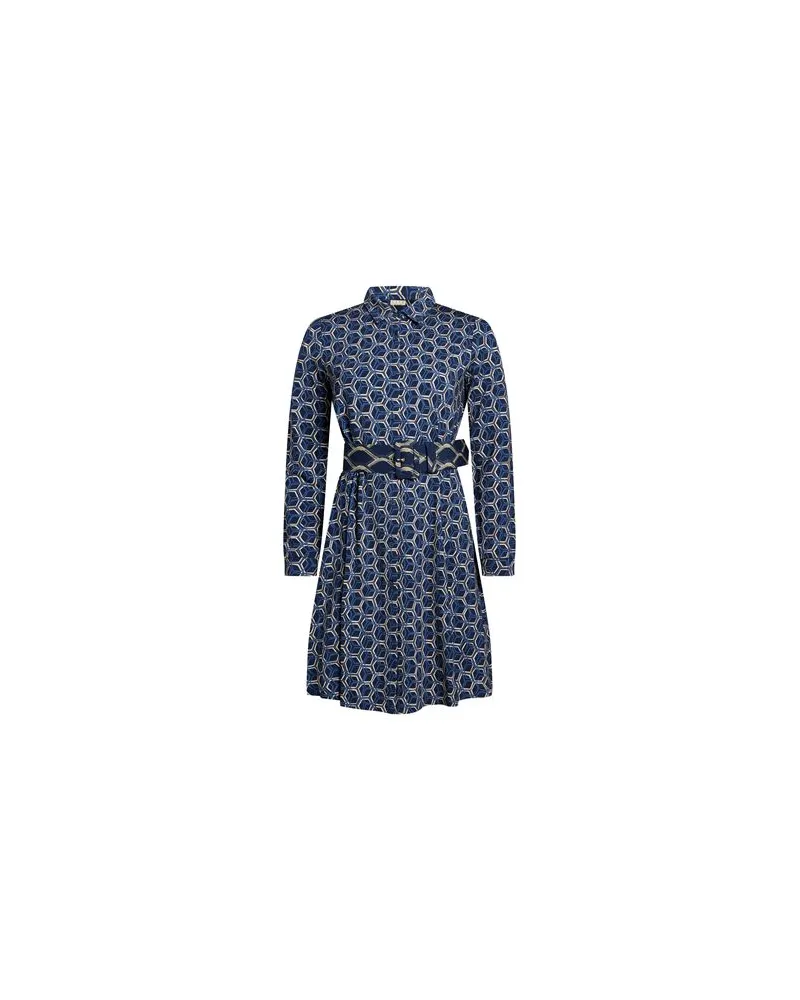 SIYU KLEIDER - Mini-Kleiderauf YOOX.COM Blau