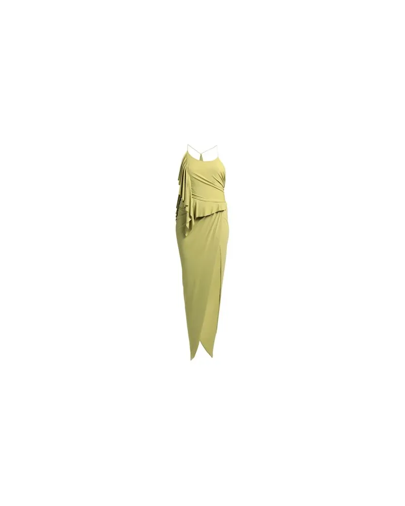 Alexandre Vauthier KLEIDER - Maxi-Kleiderauf YOOX.COM Säuregrün
