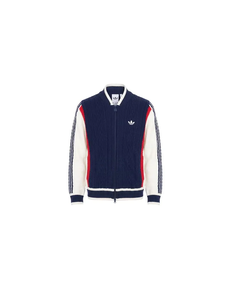 adidas WICONS CARDIGAN - STRICKWAREN - Strickjackenauf YOOX.COM Marineblau