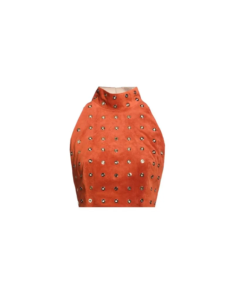 Balmain X THE HARDER THEY FALL - TOPS - Topsauf YOOX.COM Rostrot