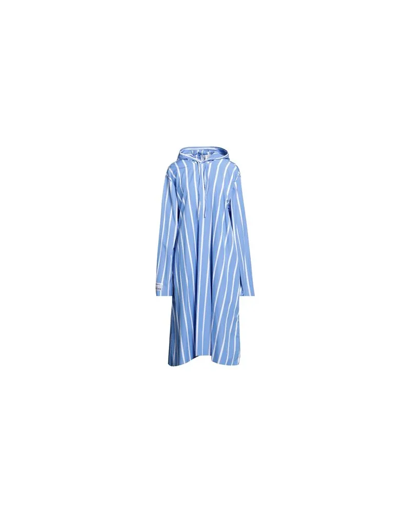 VETEMENTS KLEIDER - Midi-Kleiderauf YOOX.COM Azurblau