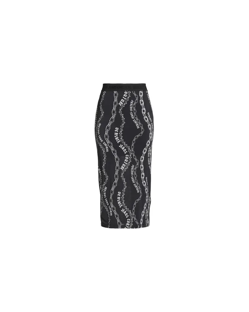 Versace Jeans HOSEN & RÖCKE - Midi-Röckeauf YOOX.COM Schwarz