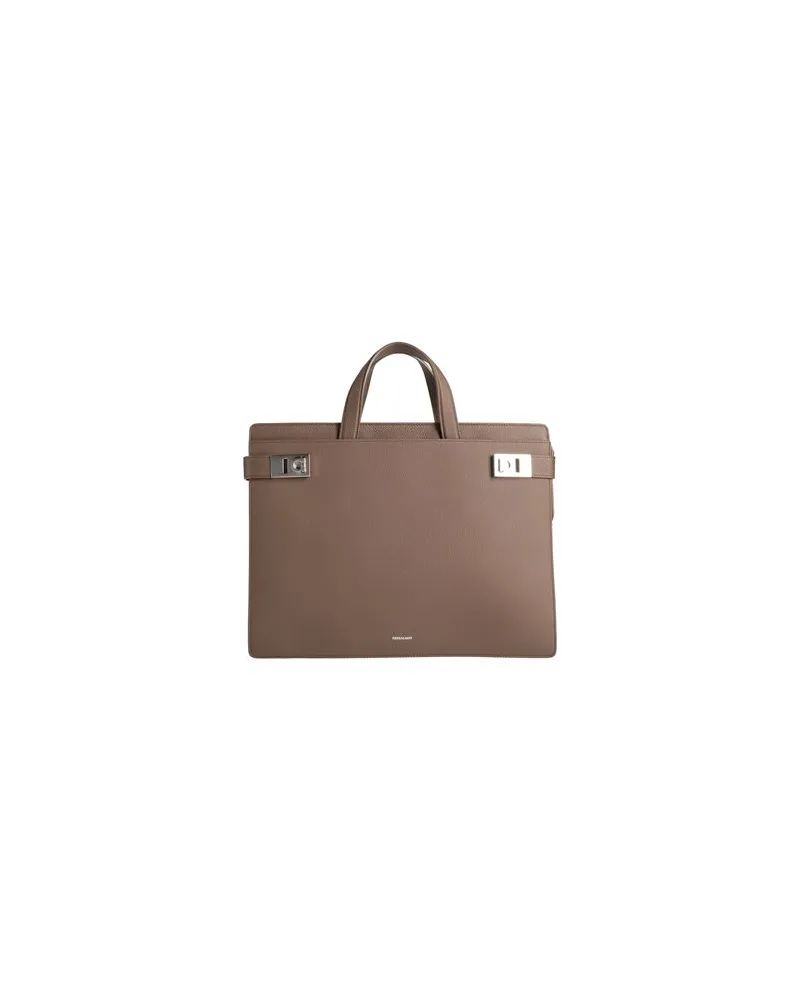 Ferragamo TASCHEN - Handtaschenauf YOOX.COM Khaki