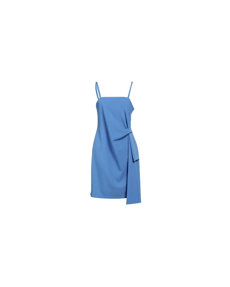 MARELLA KLEIDER - Mini-Kleiderauf YOOX.COM Himmelblau
