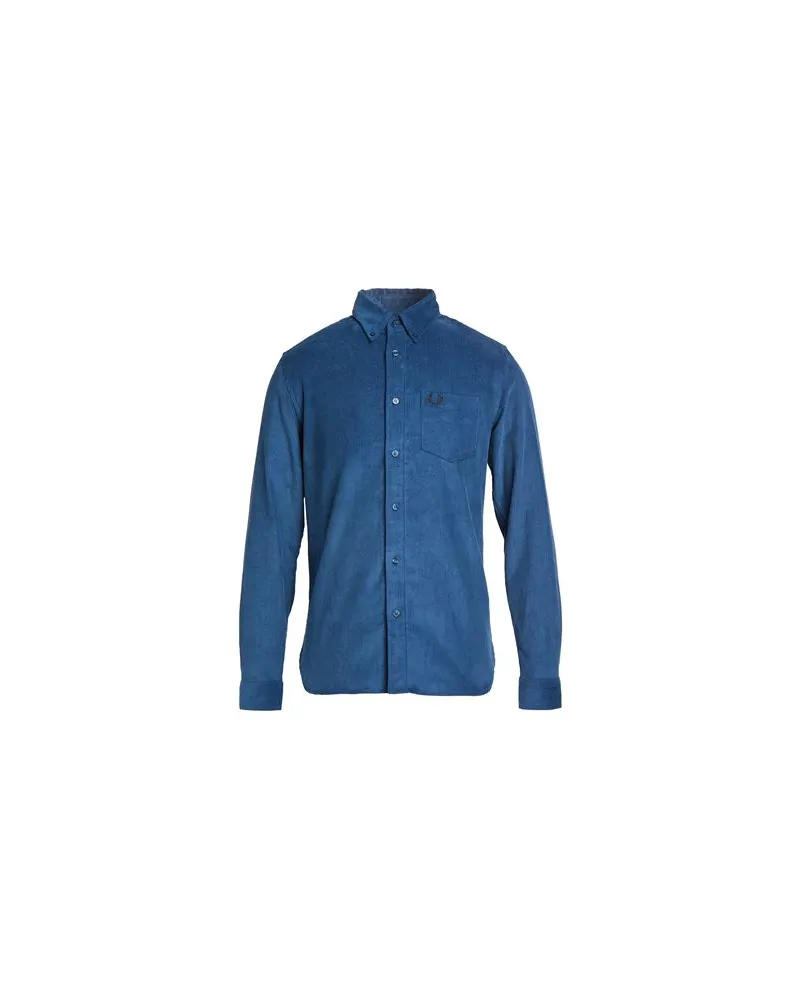 Fred Perry TOPS - Hemdenauf YOOX.COM Blau