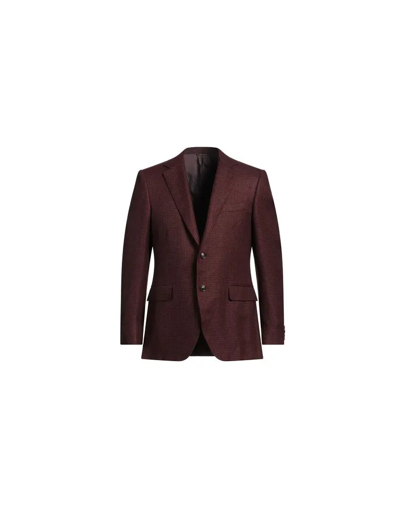 Canali ANZÜGE und CO-ORDS - Blazersauf YOOX.COM Ziegelrot