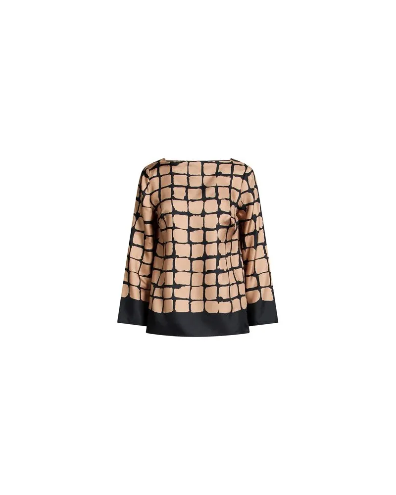 Luisa Spagnoli TOPS - Topsauf YOOX.COM Hellbraun