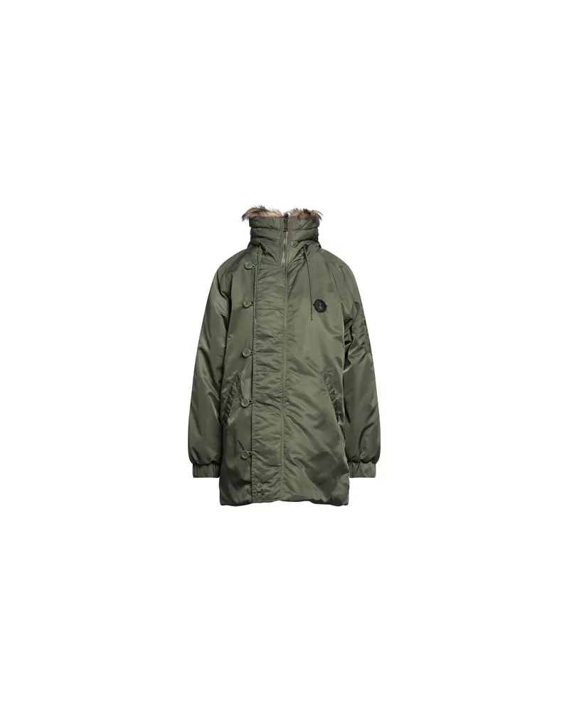 ottod’Ame JACKEN & MÄNTEL - Mäntelauf YOOX.COM Militärgrün