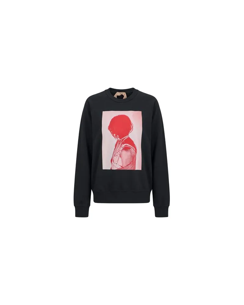 N° 21 TOPS - Sweatshirtsauf YOOX.COM Schwarz