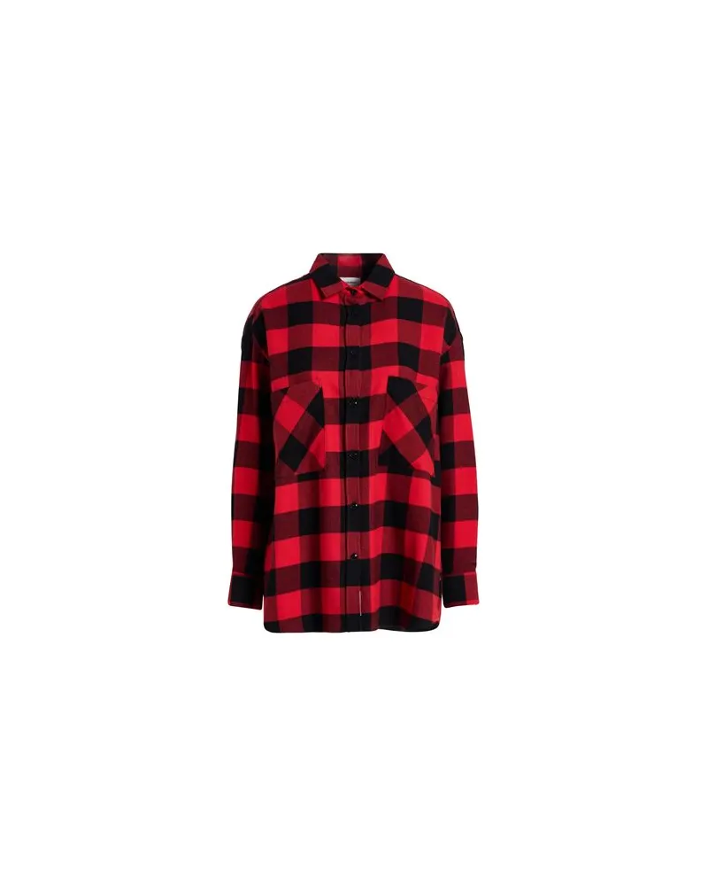 Woolrich TOPS - Hemdenauf YOOX.COM Rot
