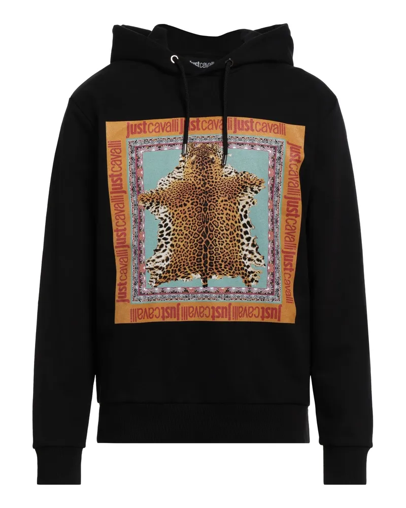 Just Cavalli Sweatshirt Schwarz