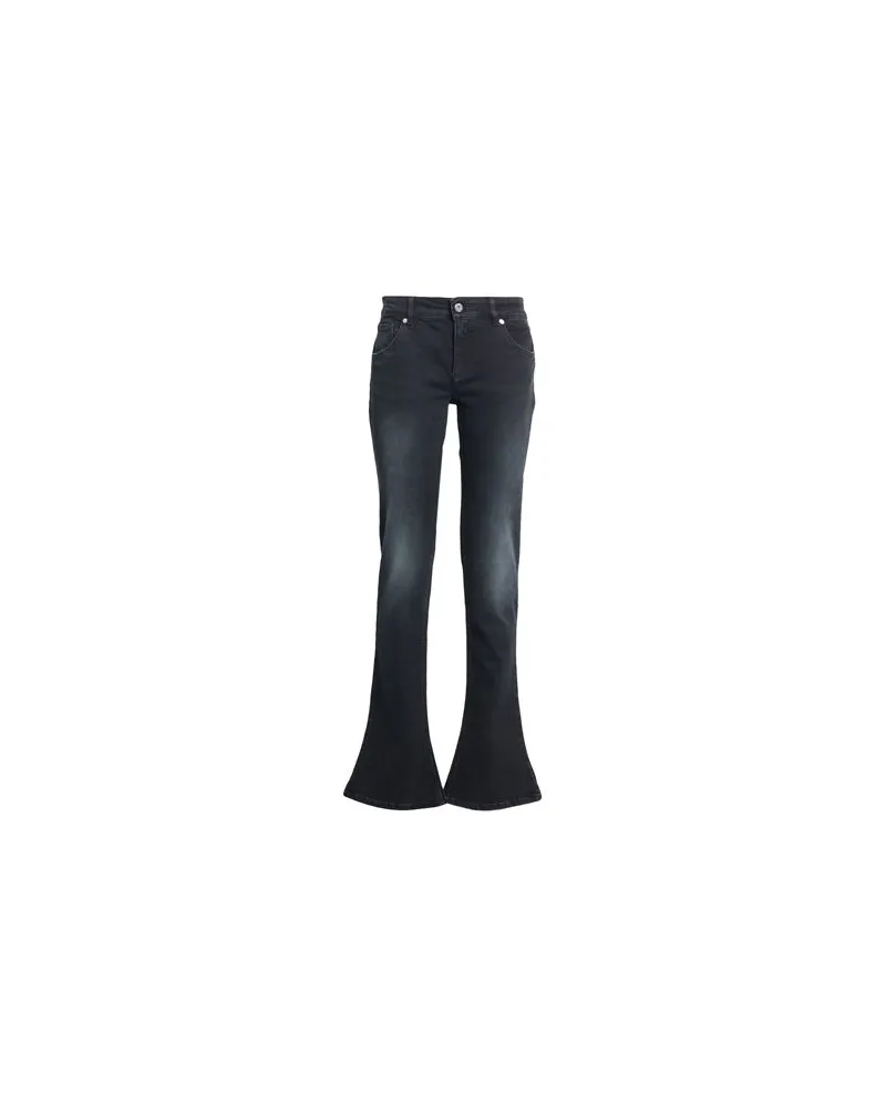 Blumarine HOSEN & RÖCKE - Jeanshosenauf YOOX.COM Schwarz