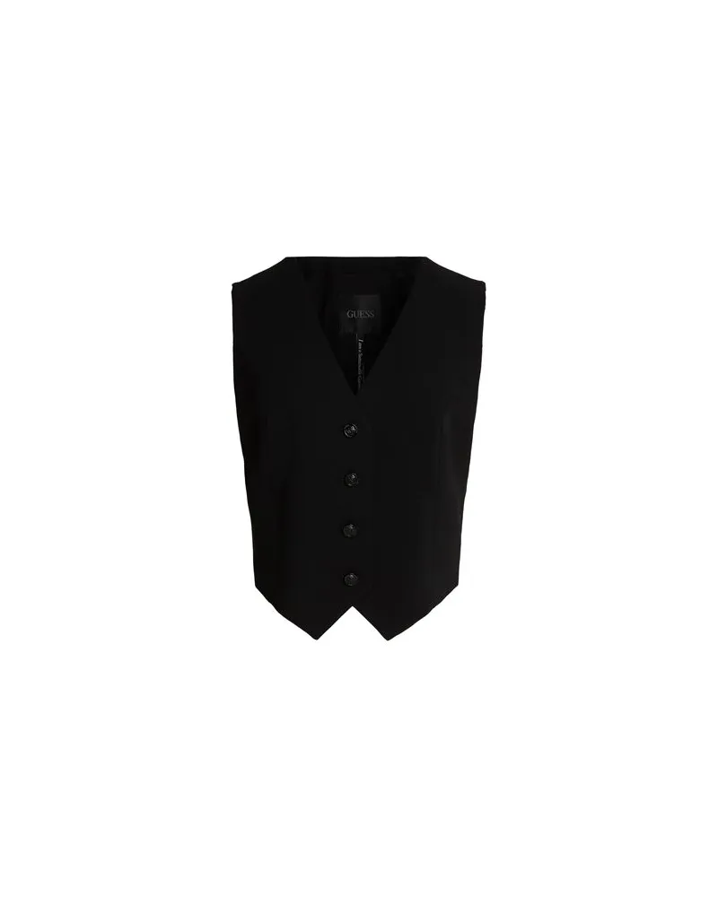 Guess ANZÜGE und CO-ORDS - Couture-Westenauf YOOX.COM Schwarz