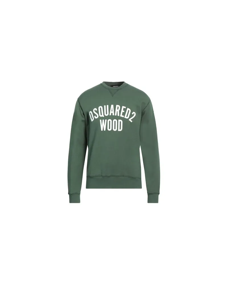 Dsquared2 TOPS - Sweatshirtsauf YOOX.COM Grün