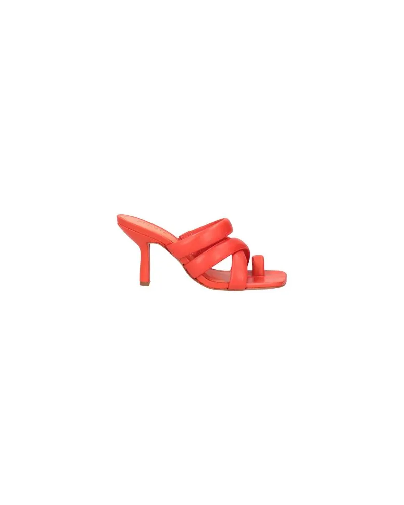 Schutz SCHUHE - Zehentrennerauf YOOX.COM Orange